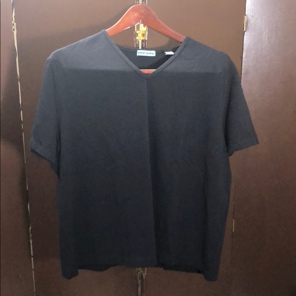 Marsh Landing short sleeve V-neck tee size XL